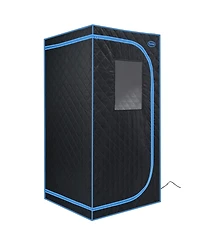 Streamdale Furniture Portable Full-Body Steam Sauna Tent with Remote, Chair, and Generator