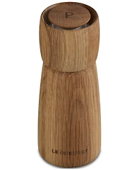 Le Creuset White Oak Alpine Pepper Mill, 7"