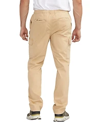 Silver Jeans Co. Men's Essential Twill Pull-On Cargo Pants