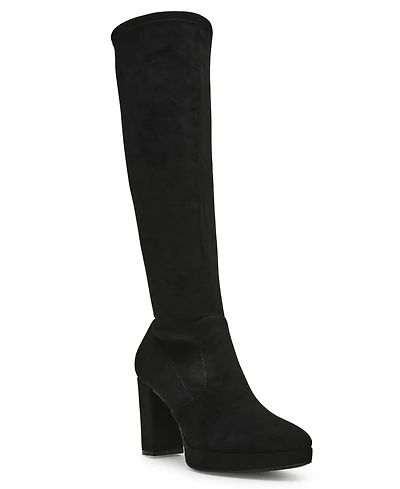 Anne Klein Women's Journey Block Heel Knee High Dress Boots