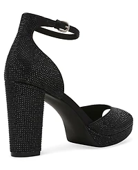 Anne Klein Women's Vista Embellished Platform Dress Sandals