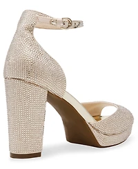 Anne Klein Women's Vista Embellished Platform Dress Sandals