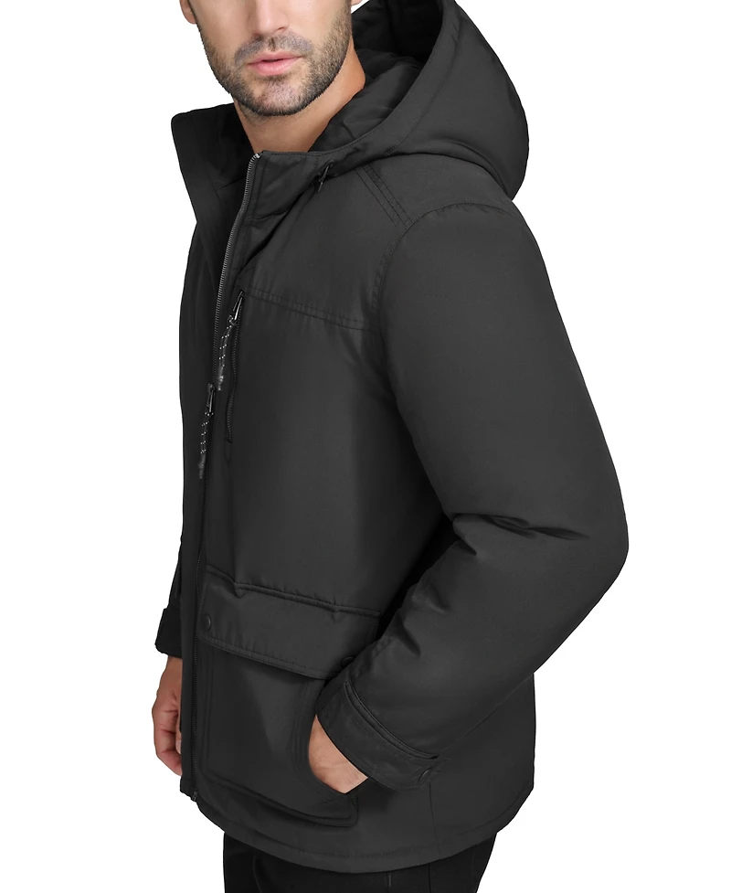 Cole Haan Men's Hooded Down Jacket