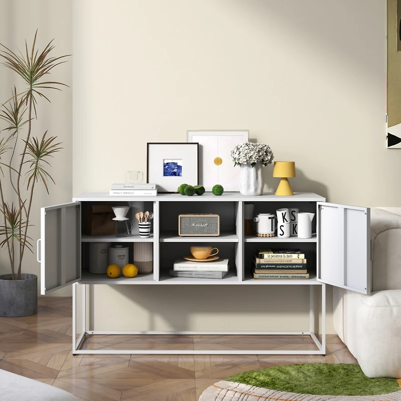 Streamdale Modern Sideboard Buffet with Ample Storage and Smart Features