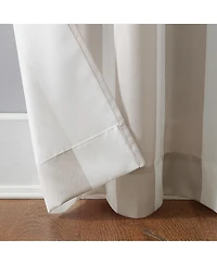 Sun Zero Valencia Cabana Stripe Indoor/Outdoor Uv Protectant Room Darkening Grommet Curtain Panel