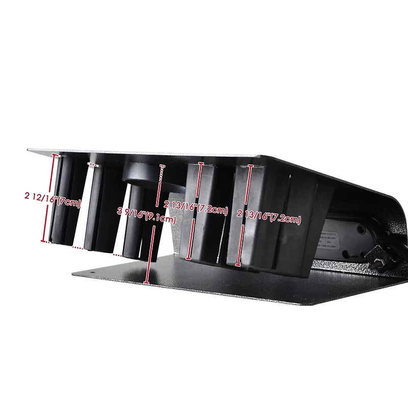 Byootique Salon Appliance Desktop Holder For Flat Iron Curling and Blow Dryer Hair Styling