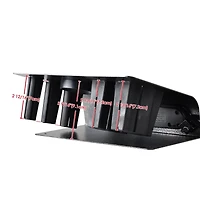 Byootique Salon Appliance Desktop Holder For Flat Iron Curling and Blow Dryer Hair Styling