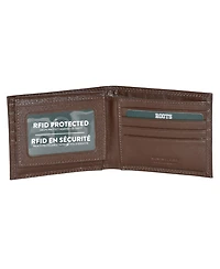 Roots Men's Leather Slim Wallet