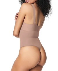 Spanx Women's Seamless High-Waisted Shaping Thong