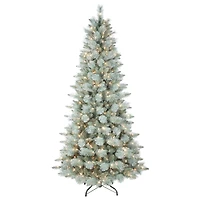 Puleo 7.5-ft. Stratford Pine Tree with 500 Clear Lights & Stand