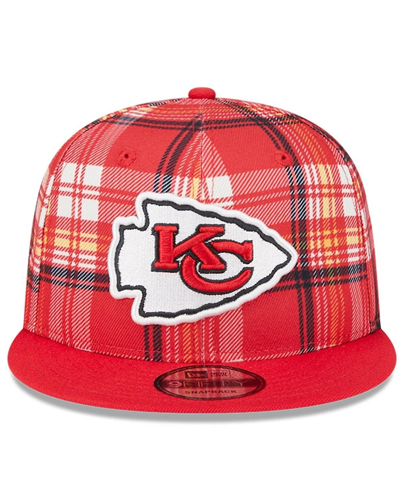 New Era Men's Red Kansas City Chiefs 2024 Sideline Statement 9FIFTY Snapback Hat