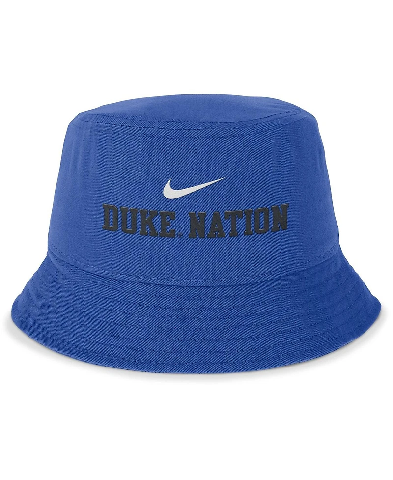Nike Men's Royal Duke Blue Devils Local Apex Bucket Hat