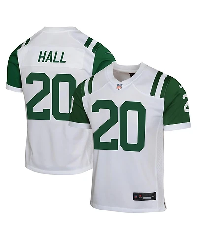 Nike Big Boys and Girls Breece Hall White New York Jets Classic Alternate Game Jersey