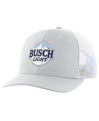 '47 Brand Men's Gray Ross Chastain Busch Light Four Hit Trucker Adjustable Hat