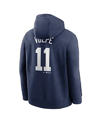 Nike Men's Anthony Volpe Navy New York Yankees Player Name Number Club Pullover Hoodie