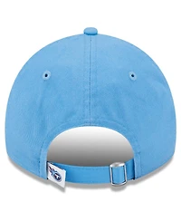 New Era Women's Light Blue Tennessee Titans Main Core Classic 2.0 9TWENTY Adjustable Hat