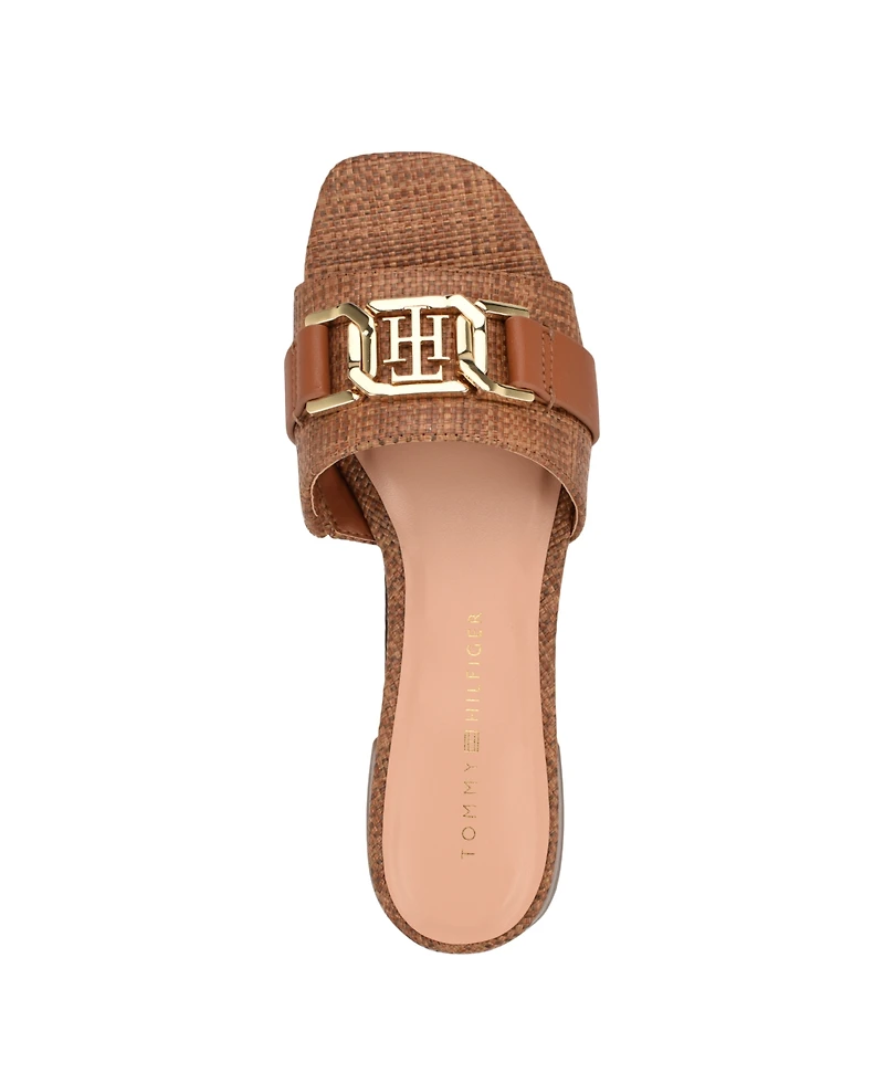 Tommy Hilfiger Women's Meliei Block Heel Slide Sandals