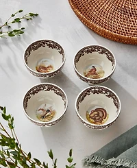 Spode Woodland Dip Bowls, Set of 4