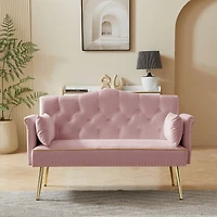 Streamdale Furniture Pink 2 Seater Sofa