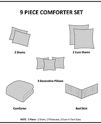 Madison Park Dawn 9-Pc. Comforter Set