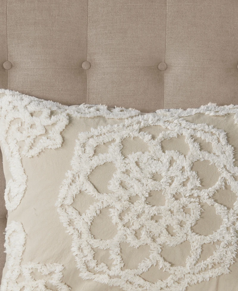 Madison Park Laetitia Medallion 3-Pc. Duvet Cover Set, Full/Queen