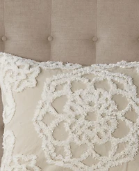 Madison Park Laetitia Medallion 3-Pc. Duvet Cover Set, Full/Queen