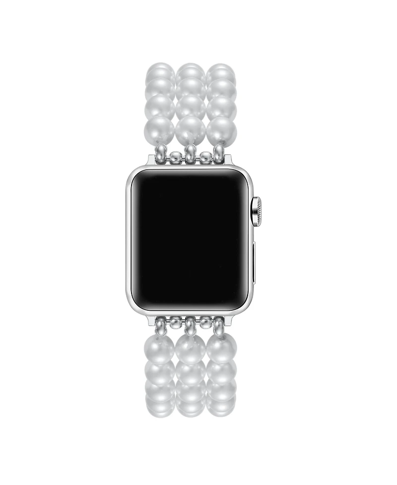 Posh Tech Violet Faux Cultivated Pearl Band for Apple Watch 44,45,46,49mm