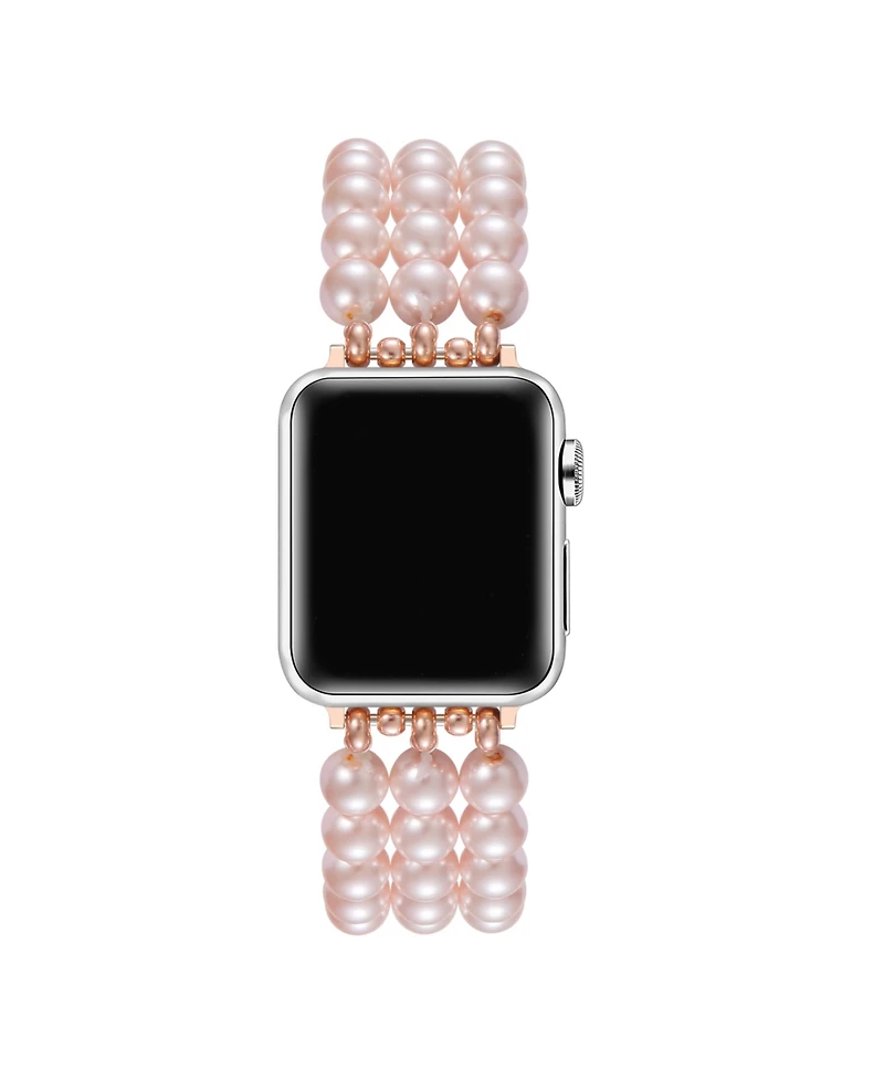 Posh Tech Violet Faux Cultivated Pearl Band for Apple Watch 44,45,46,49mm