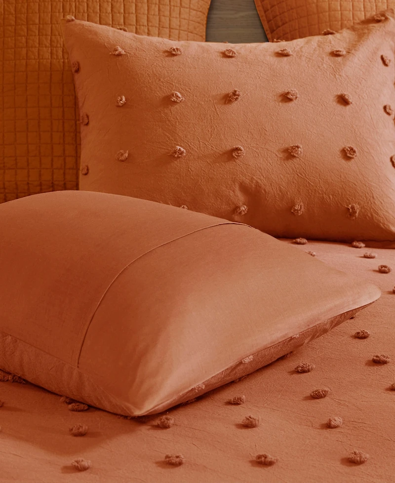 Intelligent Design Brooklyn Jacquard Cotton -Pc. Comforter Set