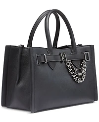 Karl Lagerfeld Paris Cerise Medium Leather Satchel