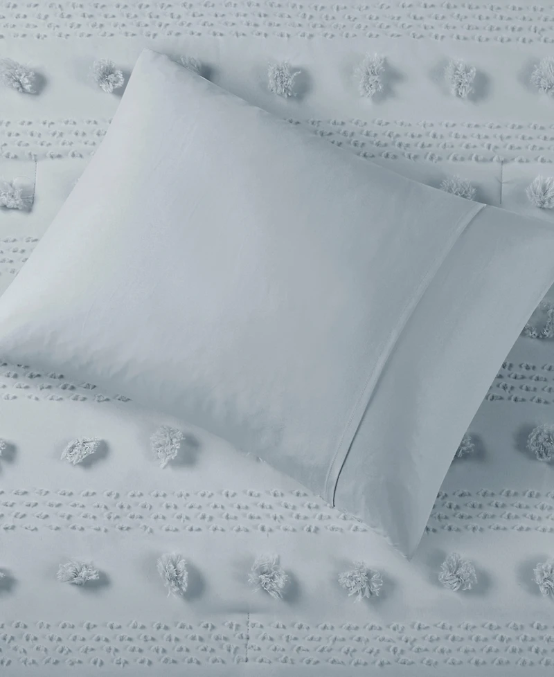 Intelligent Design Lucy Clip Jacquard 3-Piece Comforter Set