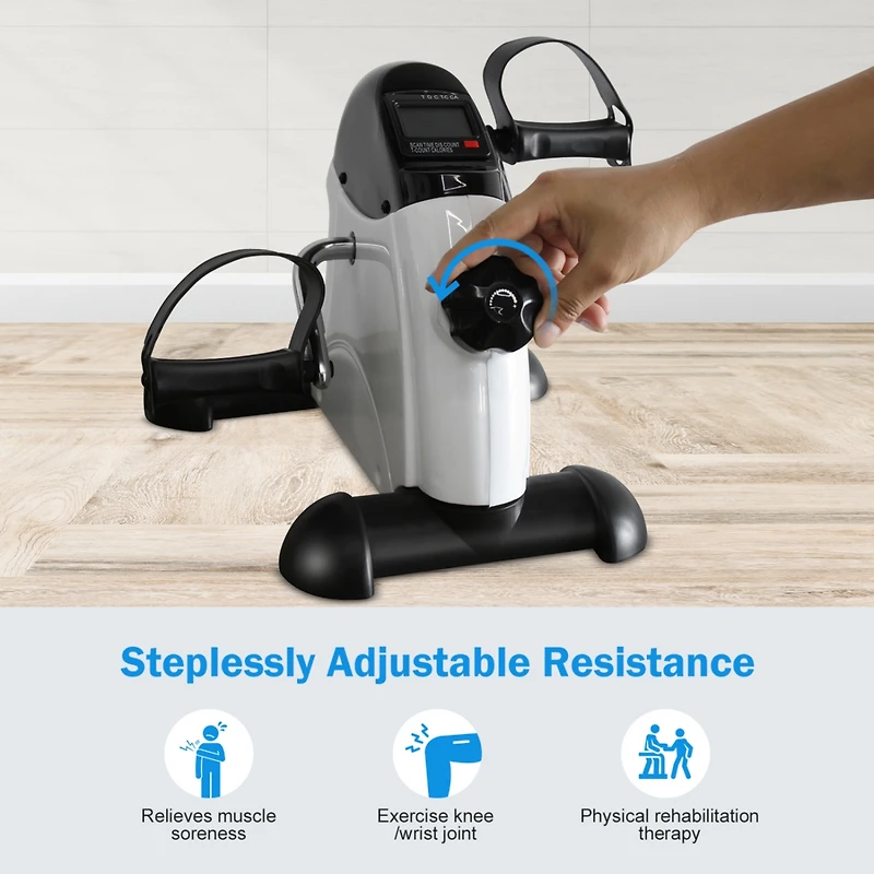 Streamdale Furniture Home Rehabilitation Mini Exercise Bike with Electronic Display