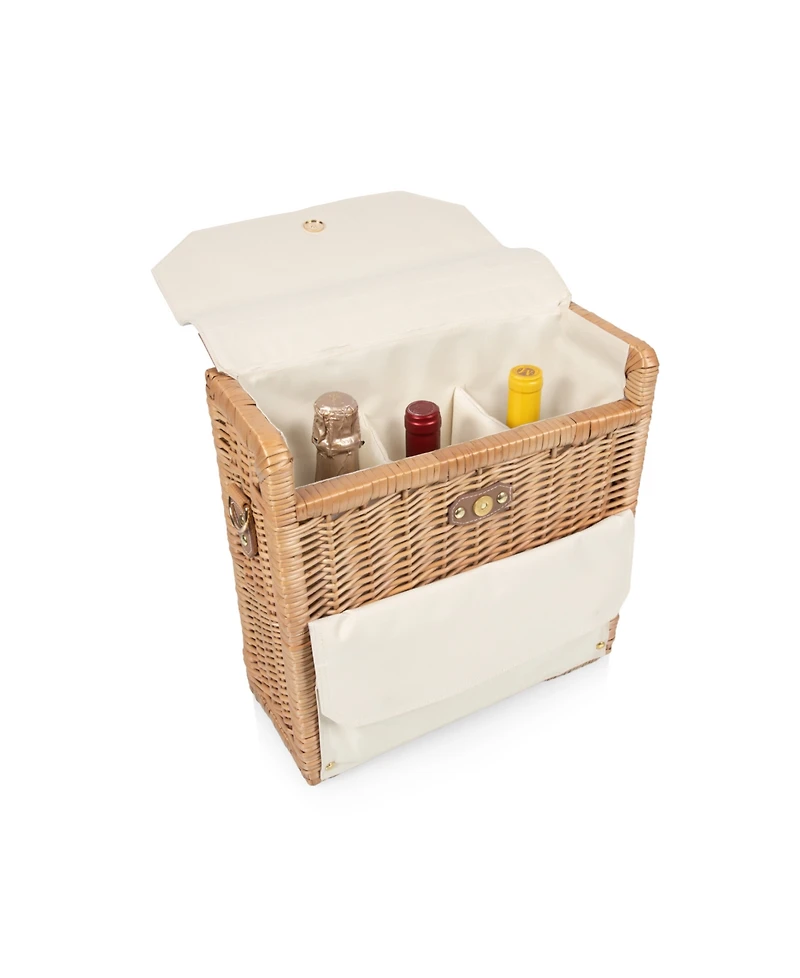 Picnic Time Corsica Grande Wine Cheese Basket Backpack
