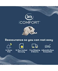Serta iComfort Aveda 12" Memory Foam Medium Mattress