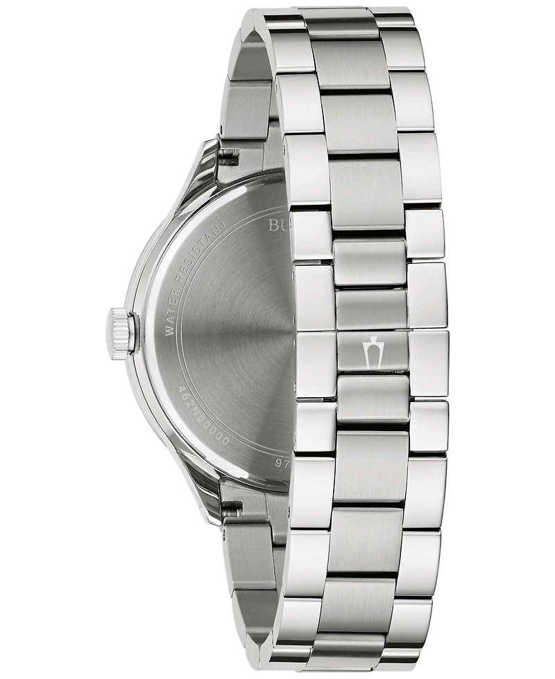 Bulova Men's Stainless Steel Bracelet Watch 42mm