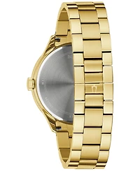 Bulova Men's Gold-Tone Stainless Steel Bracelet Watch 42mm