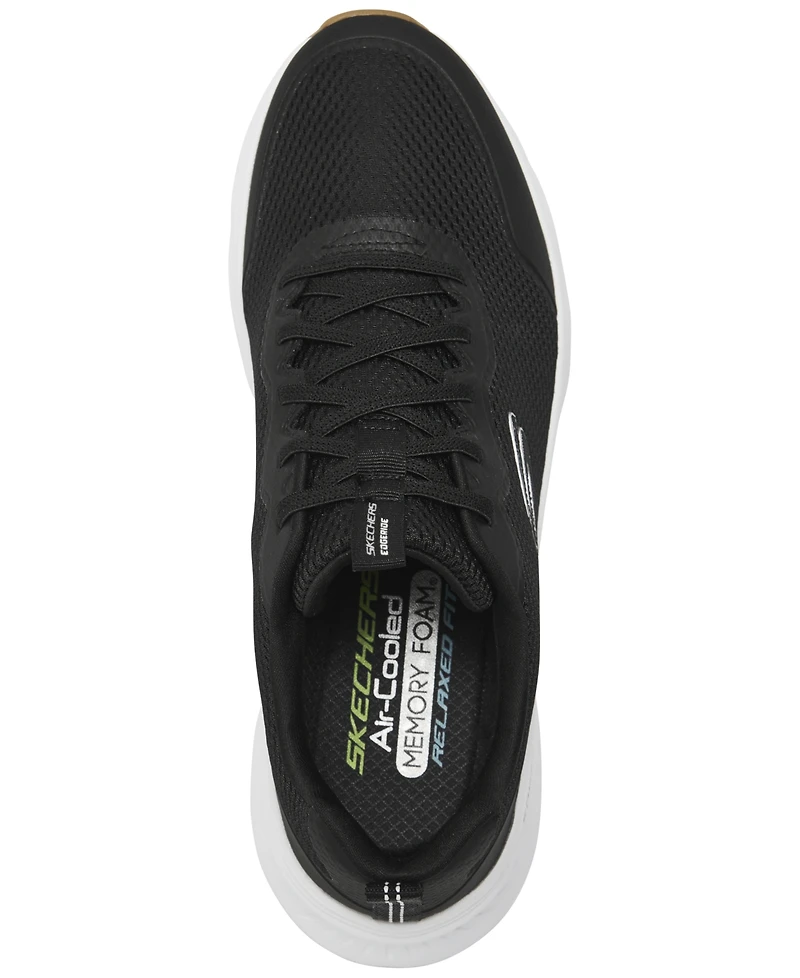 Skechers Men's Edgeride - Rekze Memory Foam Casual Running Sneakers from Finish Line
