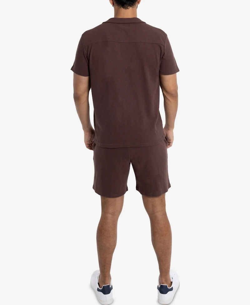 Spring + Mercer Men's Relaxed Drawstring Sweat Shorts