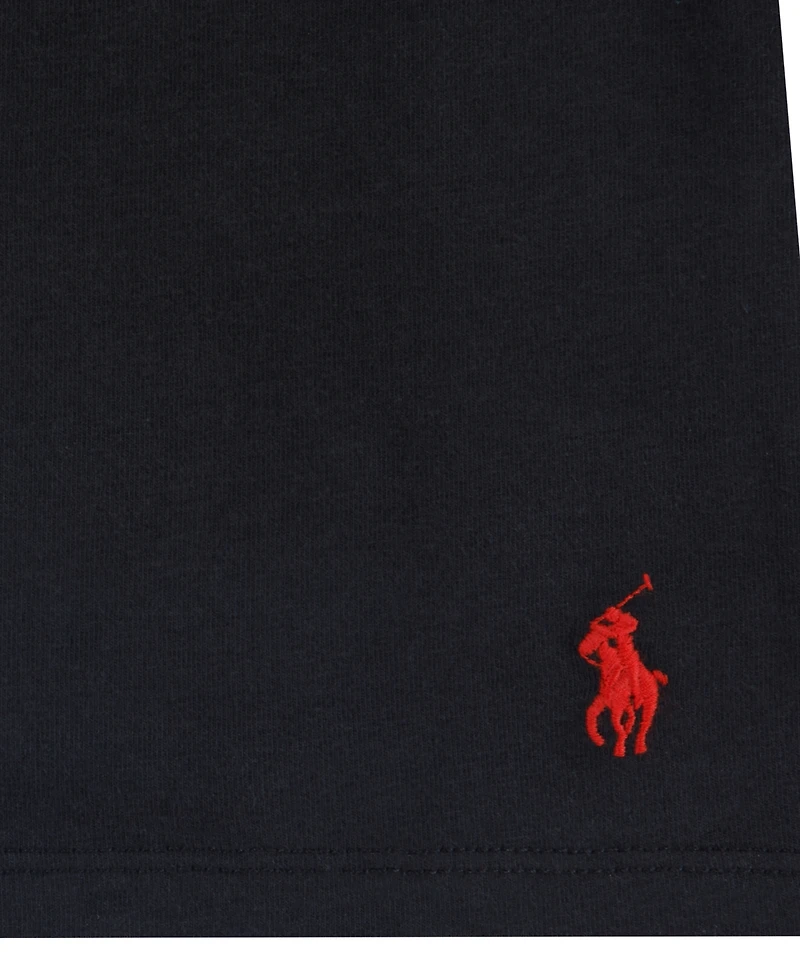 Polo Ralph Lauren Big Boys Crewneck Undershirts, 3 Pack