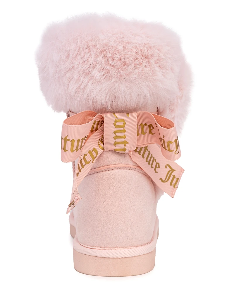 Juicy Couture Little and Big girls King Cold Weather Pull-On Boots