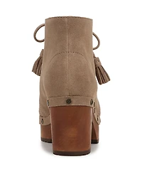 Dr. Scholl's Women's Original Chic Lace-Up Platform Booties