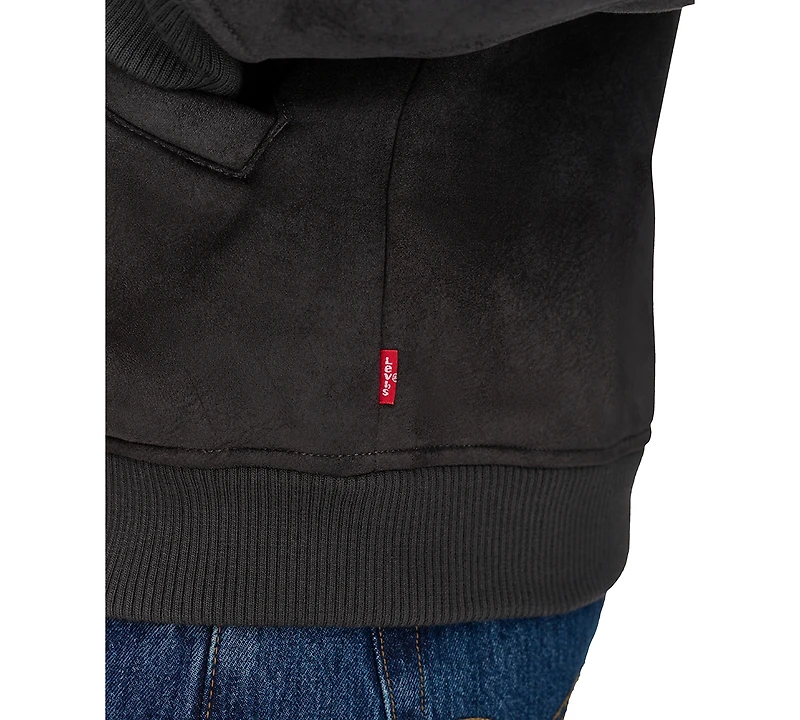Levi's Men's Faux-Shearling Full-Zip Bomber Jacket