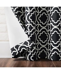 Barnett Trellis Blackout Grommet Curtain Panel