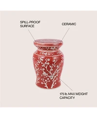 Jonathan Y Cherry Ceramic Garden Stool