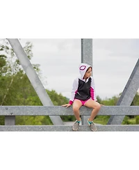 Marvel Toddler Girls Spider-Man Spider-Gwen Ghost Spider Fleece Zip Up Hoodie to