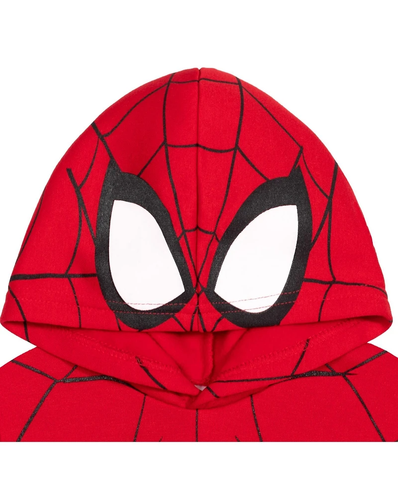 Spider-Man Boys Marvel Fleece Cosplay Pullover Hoodie