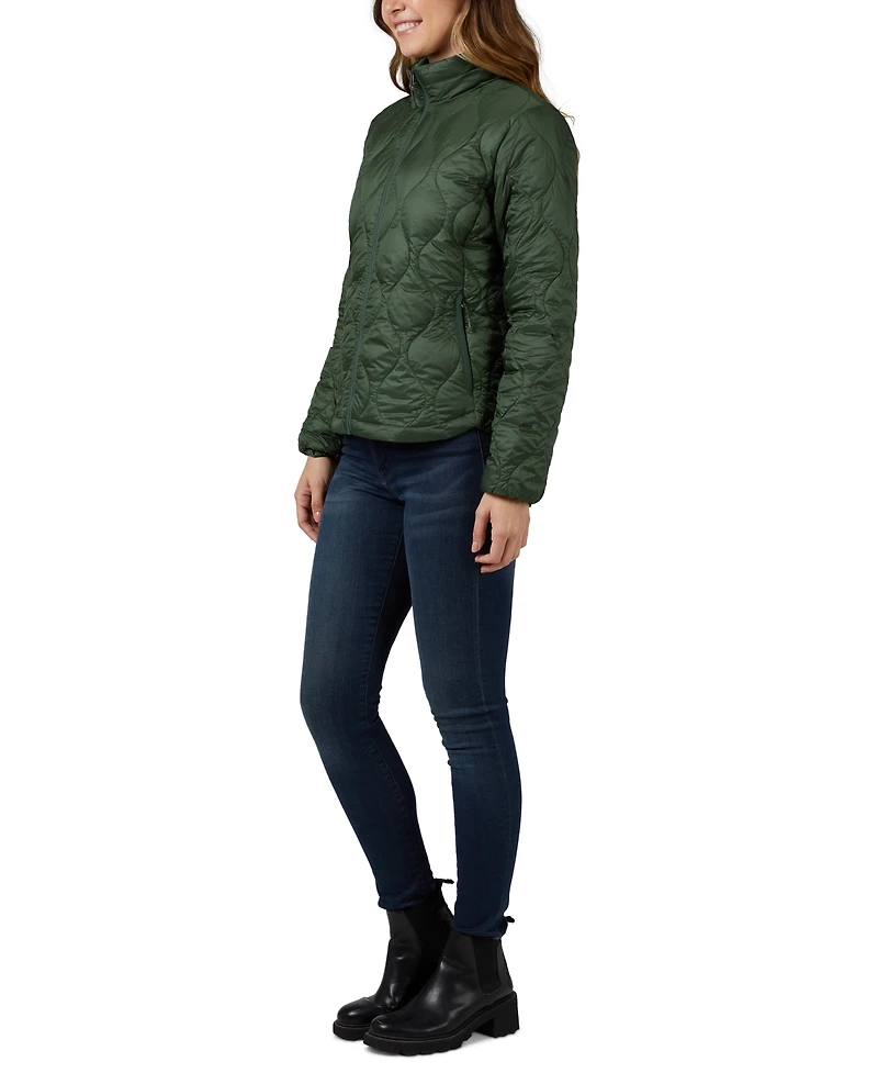 32 Degrees Women's Onion Quilted Stand-Collar Down Jacket
