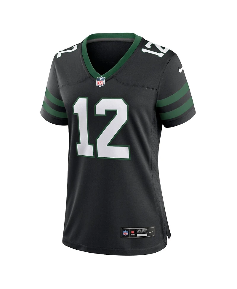 Nike Women's Joe Namath Legacy Black New York Jets Retired Player Alternate Game Jersey