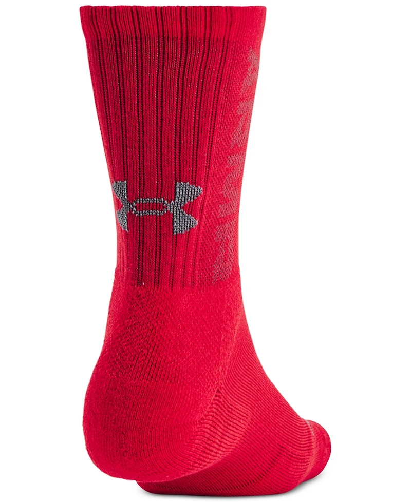 Under Armour Unisex 3-Maker 3-Pk. Moisture-Wicking Mid-Crew Socks