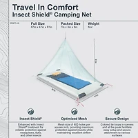 Cocoon - Premium - Insect Shield Ultralight Camping Net - Single